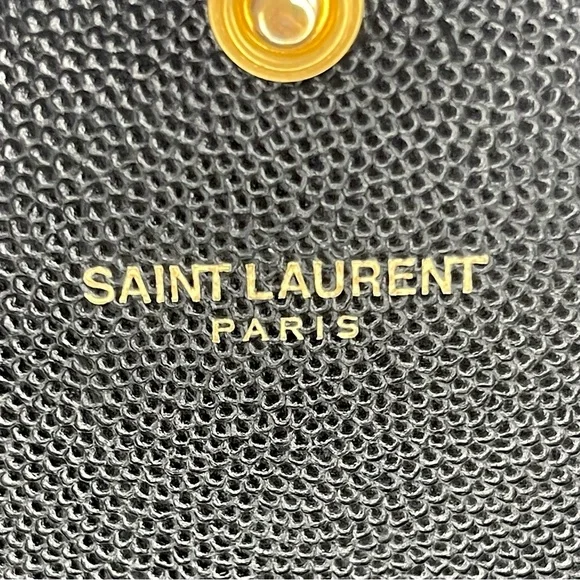 Saint Laurent WOC • Quilted Caviar Leather • Signature Edition - Picture 9 of 12